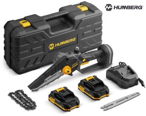 Piła łańcuchowa akumulatorowa mini pilarka Humberg HM-421 EDUKAMP 3