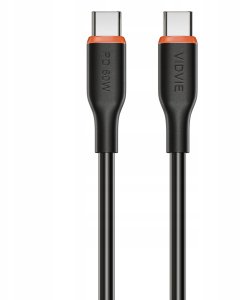 Kabel USB Vidvie SZYBKI KABEL USB TYP-C PRZEWÓD MOCNY SZYBKIE ŁADOWANIE 60W 1m 2