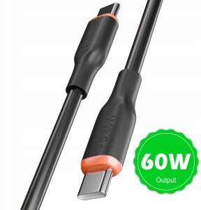 Kabel USB Vidvie SZYBKI KABEL USB TYP-C PRZEWÓD MOCNY SZYBKIE ŁADOWANIE 60W 1m 5
