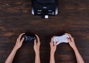 Pad 8BitDo M30 2.4G, Gamepad, Sega Genesis, Directional buttons, Menu button, Select button, Start button, Digital, Wireless, Micro-USB 6