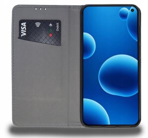 Etui z klapką do Samsung Galaxy S10 Zamykane Czarne Futerał + Folia 9