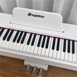 Vevor SUPRIMO SDP88 WH pianino cyfrowe stacjonarne ważone klawisze MIDI 2x10W stereo 8