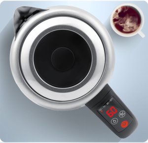 Kuchenka Berdsen Czajnik elektryczny szklany z regulacją temperatury 1,7l 2200W BD-714 8