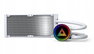 Chłodzenie wodne Montech LightFlow ARGB 240 White zestaw AIO 4