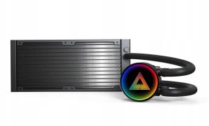 Chłodzenie wodne Montech LightFlow ARGB 240 Black zestaw AIO 4