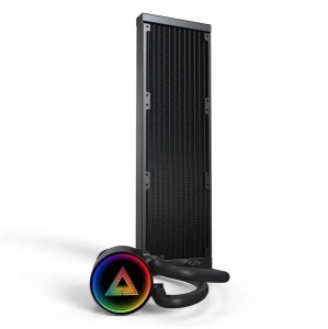 Chłodzenie wodne Montech LightFlow ARGB 360 Black zestaw AIO 2
