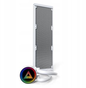 Chłodzenie wodne Montech LightFlow ARGB 360 White zestaw AIO 2
