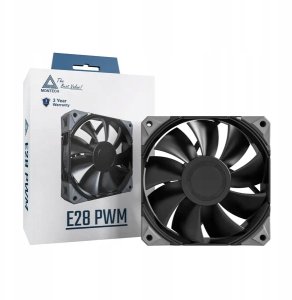 Wentylator Montech Wentylator E28 PWM Black 120mm 6