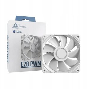 Wentylator Montech Wentylator E28 PWM White 120mm 6
