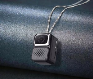 Aparat cyfrowy Xrec Mini Aparat Cyfrowy X3 2mp Video Lcd 0,96 Wisiorek breloczek zawieszka / X3 Czarny 4