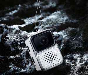 Aparat cyfrowy Xrec Mini Aparat Cyfrowy X3 2mp Video Lcd 0,96 Wisiorek breloczek zawieszka / X3 Czarny 6