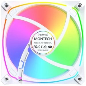 Wentylator Montech Wentylator RX120 Pro ARGB PWM Reverse White 120mm 5