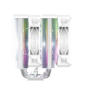 Chłodzenie CPU Montech NX600 ARGB White, chłodzenie CPU 3