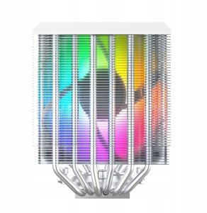 Chłodzenie CPU Montech NX600 ARGB White, chłodzenie CPU 4