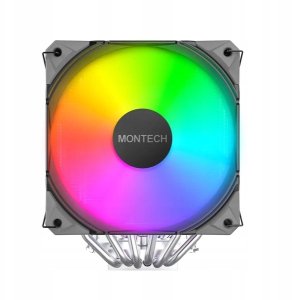 Chłodzenie CPU Montech NX600 ARGB Black, chłodzenie CPU 2