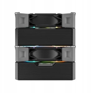 Chłodzenie CPU Montech NX600 ARGB Black, chłodzenie CPU 6