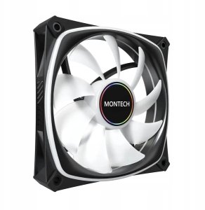 Wentylator Montech Zestaw wentylatorów AX120 Pro PWM Black 120mm (3-pak) 3