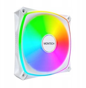 Wentylator Montech Zestaw wentylatorów AX120 Pro PWM White 120mm (3-pak) 2