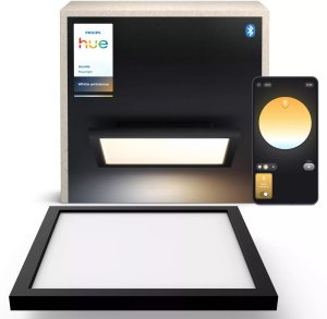 Lampa sufitowa Signify Aurelle Hue Panel SQ S czarny 3