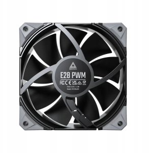 Wentylator Montech Zestaw wentylatorów E28 PWM Black 120mm (3-pak) 3