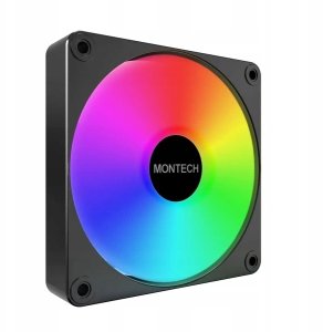 Wentylator Montech Zestaw wentylatorów GF120 V2 ARGB PWM Black 120mm (3-pak) 2