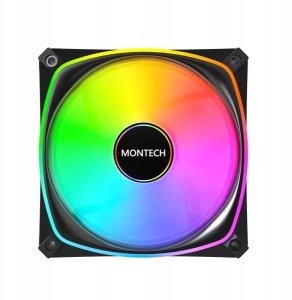 Wentylator Montech RX120 PRO PWM Reverse ARGB (RX120 PRO (B) 3 in 1) 2
