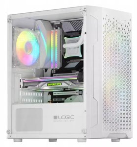 BIAŁY KOMPUTER GAMINGOWY DO GIER i7 12700KF 32GB RTX 5060 8GB M.2 1TB W11 3xRGB 2