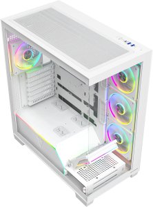 Obudowa Modecom Volcano Stellar Plus 5F ARGB biała (AT-STELLAR-PLUS-5F-ARGB-20) 5