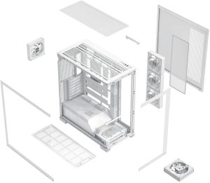 Obudowa Modecom Volcano Stellar Plus 5F ARGB biała (AT-STELLAR-PLUS-5F-ARGB-20) 7