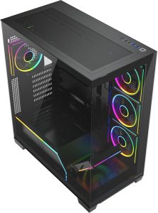 Obudowa Volcano Stellar Plus 8F ARGB czarna (AT-STELLAR-PLUS-8F-ARGB-10) 4