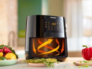 Frytkownica Philips czarny HD9255/80 4