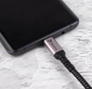 Kabel USB Reagle USB-C - USB-C 5 m Czarny 6
