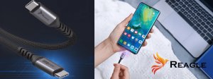 Kabel USB Reagle USB-C - USB-C 5 m Czarny 7