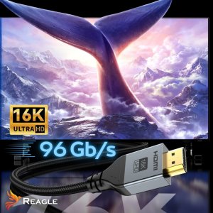 Kabel Reagle HDMI - HDMI 1m czarny 6