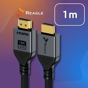 Kabel Reagle HDMI - HDMI 1m czarny 9
