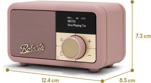 Roberts Radio Revival Petite 2 Pink 4