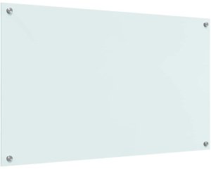 Płyta grzewcza vidaXL Przód kuchenny Biały 100 x 60 cm szkło hartowane 6