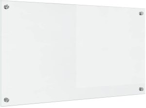 Płyta grzewcza vidaXL Przód kuchenny przezroczysty 90 x 50 cm szkło hartowane 2