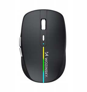 Mysz Wozinsky Mysz bezprzewodowa WMGK-1132 podświetlona RGB - czarna 5
