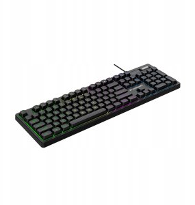 Klawiatura Wozinsky WKG-200 z rolką gamingowa membranowa rainbow - czarna 5