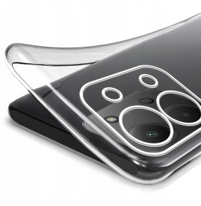 krainaGSM Etui Bezbarwne do Xiaomi Redmi 15C WZMACNIANE CLEAR CASE 2MM + Szkło 9H 5