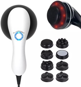 Masażer ExtraLink Masażer wyszczuplający do cellulitu wibracyjny, 9 końcówek 3