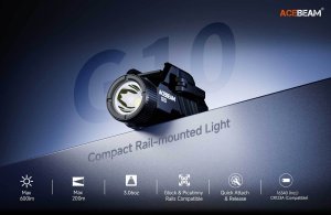 Latarka Acebeam Latarka G10 Black 47