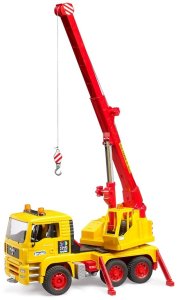 Bruder MAN TGA crane truck, toy vehicle 2