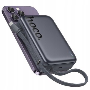 Powerbank Hoco Powerbank 20000 mAh zgodny z MagSafe QC PD 45W Q44A czarny 4