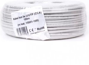 Gembird C-TECH Eth kabel UTP przewód CCA Cat5e 100m 2