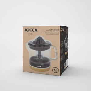 Sokowirówka Jocca Elektryczna sokowirówka do cytrusów 0.7l czarna/z drewnianymi detalami 3