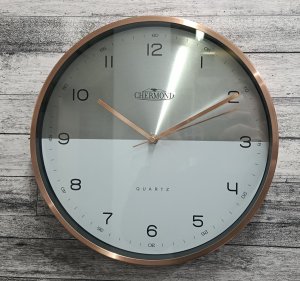 Chermond Zegar ścienny 1815.002 miedziany metalowy 30,5 cm 2