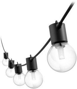 Philips Hue Festavia Globe Outdoor String Lights, 7m Extension | 30 W | Bluetooth, Zigbee 2