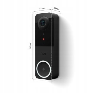 Philips Hue Video Doorbell Camera, EU/UK | Black 10